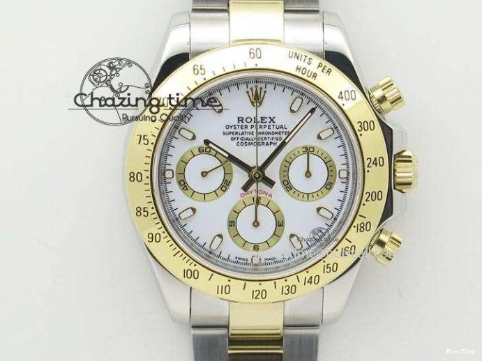 MiroTime 0216 Daytona 116506 Clean 1:1 Best Edition Ice Blue Dial Arabic Markers on SS Bracelet SA4130 V EasyCare 1344